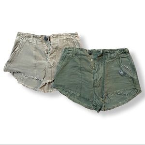 Free People Cargo Shorts